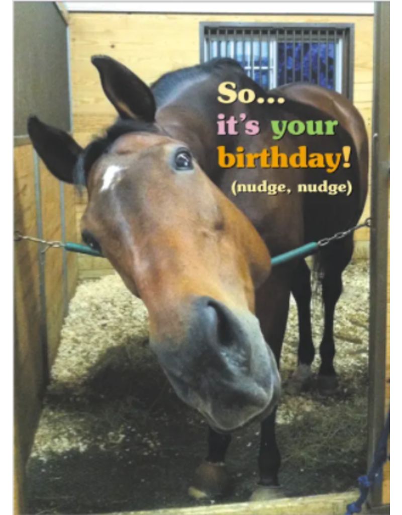 Horse Hollow Press Birthday Card