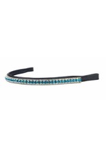 Ovation Tiffany Turquoise Crystal Browband