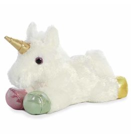 Kelley 8" Plush Unicorn with Shimmer Feet