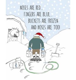 Horse Hollow Press Christmas Greeting Card