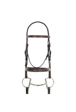 Ovation Classic Fancy Raised Comfort Padded Bridle with Laced Reins