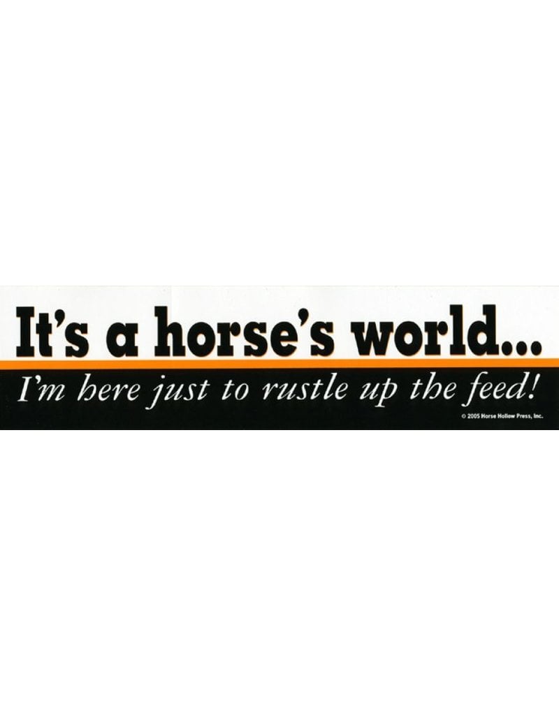 Horse Hollow Press Bumper Sticker