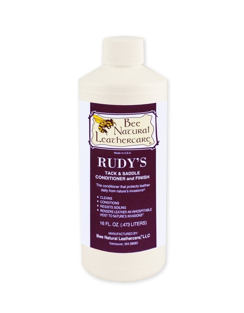 Bee Natural Leathercare Rudy's Tack & Saddle Conditioner & Finish