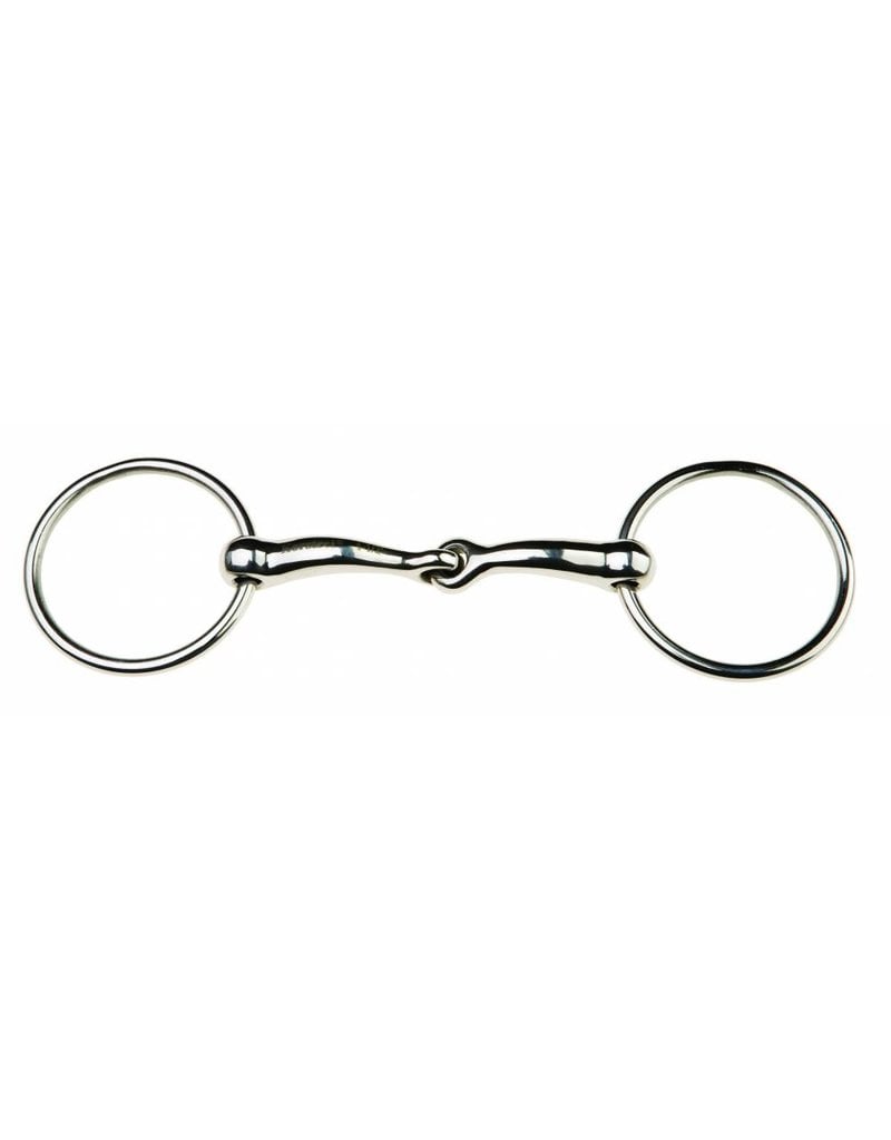 Korsteel Curve Loose Ring Snaffle Bit