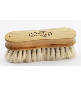 Equi-Essentials Wood Back Face Brush with Goat Hair
