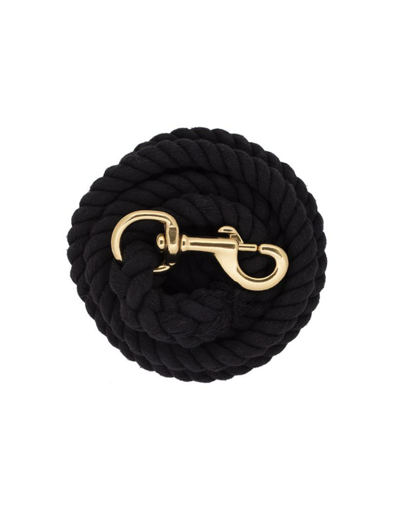 Weaver 8' Cotton Lead Rope with Brass Snap