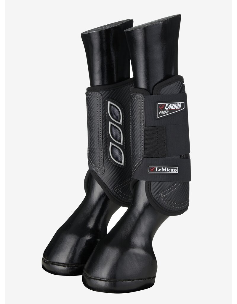LeMieux Carbon Air XC Front Boots Black