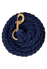 Weaver 10' Cotton Lead Rope with Brass Snap