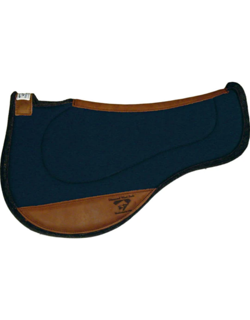 Diamond Wool Endurance Round Contoured Ranch Pad