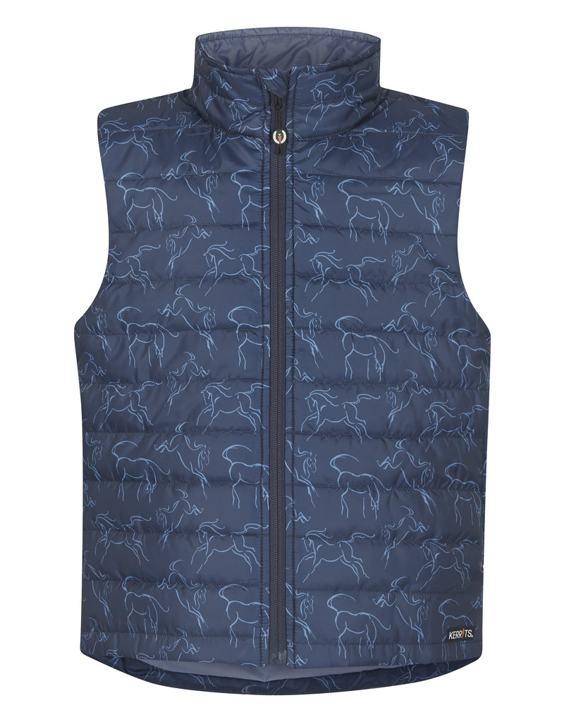Kerrits Kids Winter Whinnies Quilted Vest