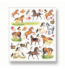 Kelley Horses & Apples Stickers