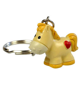 Kelley Heart Horse Keychain