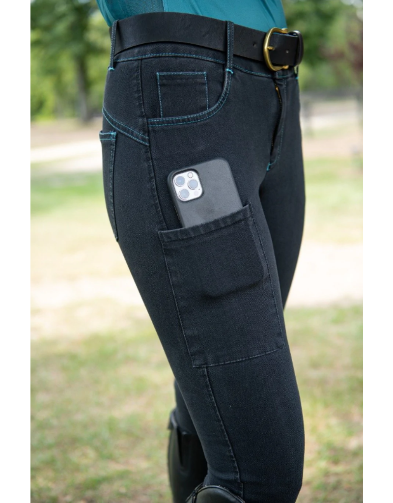 Fits Denim Full Seat Tread Breeches