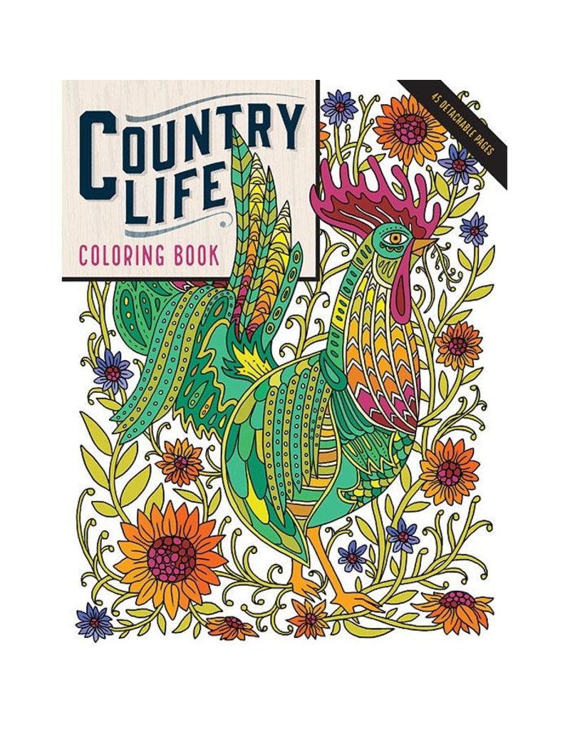 Kelley Country Life Coloring Book