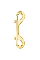Weaver Double Ended Snap Solid Brass 4"