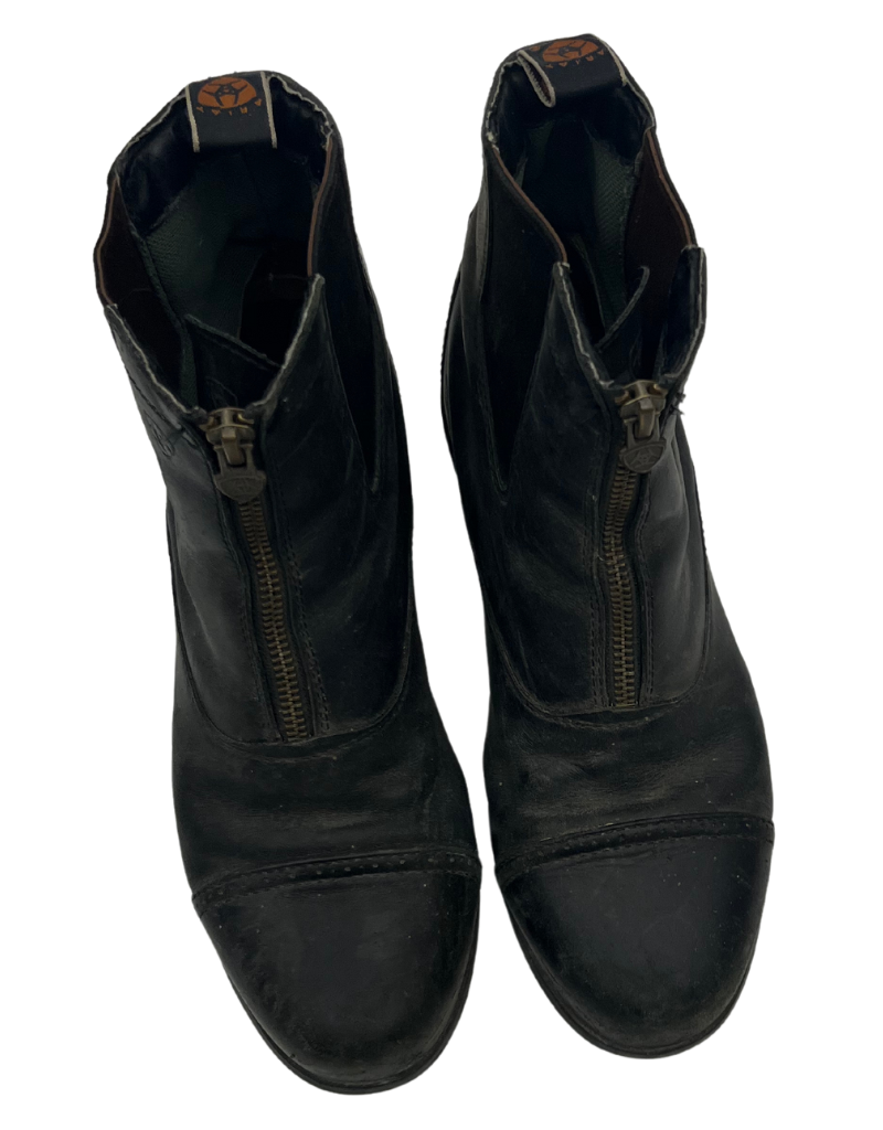 Ariat Heritage Zip Paddock Boots Black 5