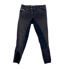 Equine Couture Full Seat Breeches Blue 26