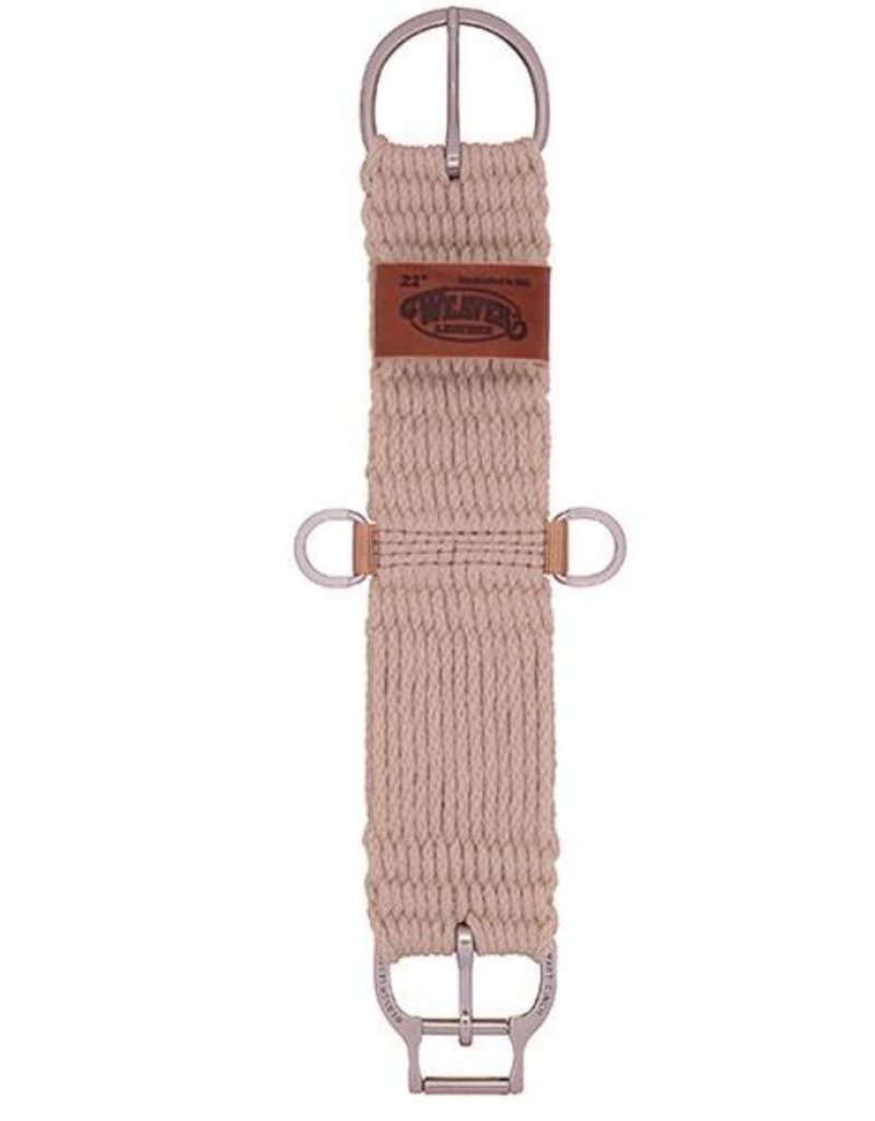 Weaver Leather Cinch Strap Brown 1 1/2 x 72 - Gass Horse Supply