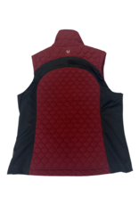 Kerrits Quilted Vest Burgundy XL