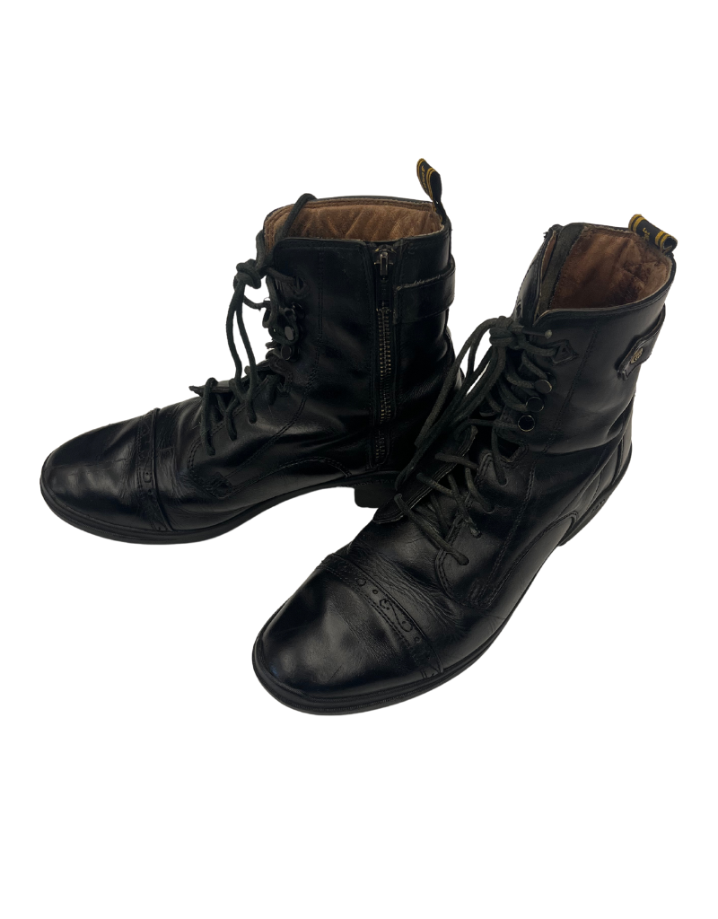 Hoof & Woof Lace Paddock Boots Black 9