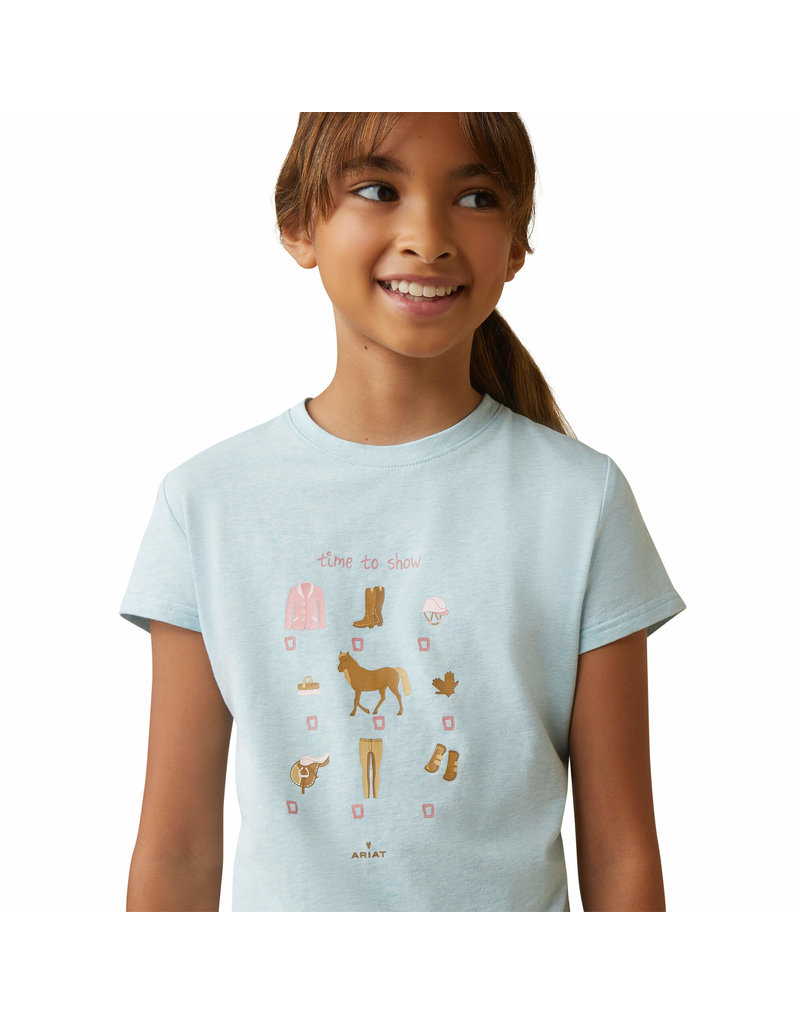 Ariat Kids Time to Show Short Sleeve Tee