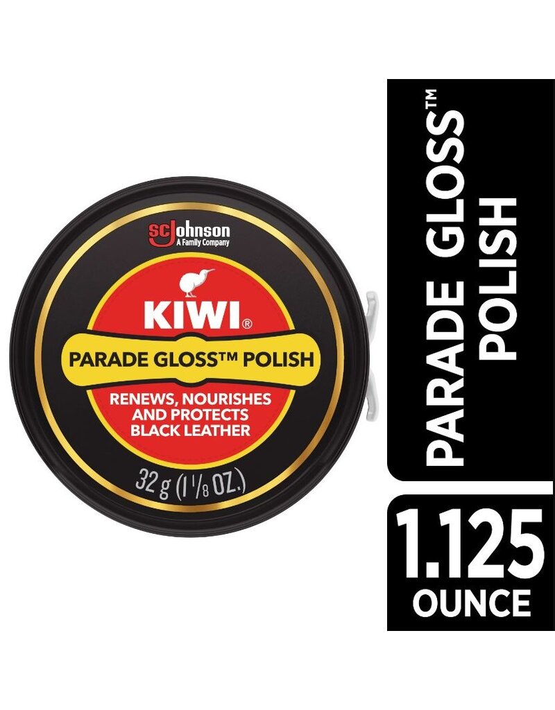 Kiwi Parade Gloss Shoe Polish Black