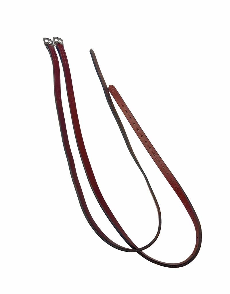 HDR Stirrup Leathers Brown 48"