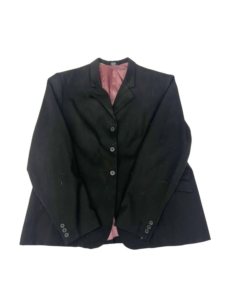 Devon Aire Wool Show Coat Black 24