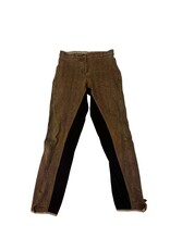 Harry Hall Full Seat Breeches Brown Plaid 24