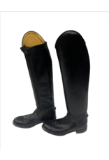 Der Dau Custom Stiff Dressage Boots Black 7.5 Slim/Regular