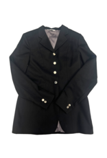 Elite Dressage Show Coat Black 12R/Small