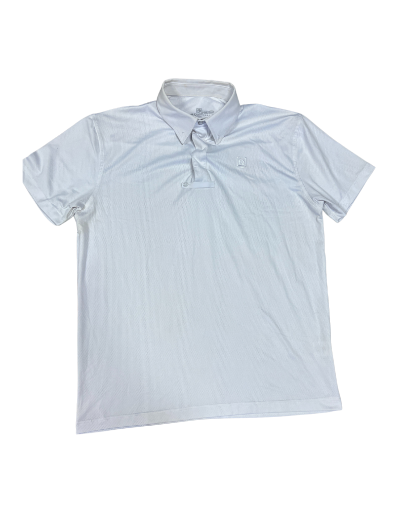 Romfh Men's Short Sleeve Show Shirt White Small
