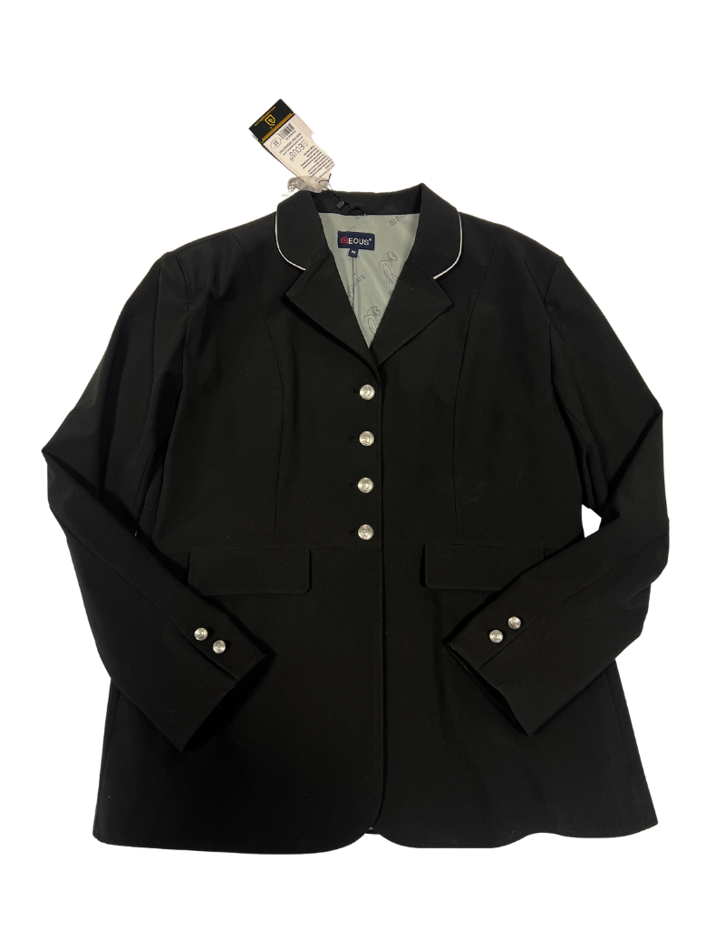 Eous Resis Tech Dressage Coat Black 22 (new)