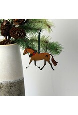 Hunt Seat Paper Co Wooden Pony Ornament