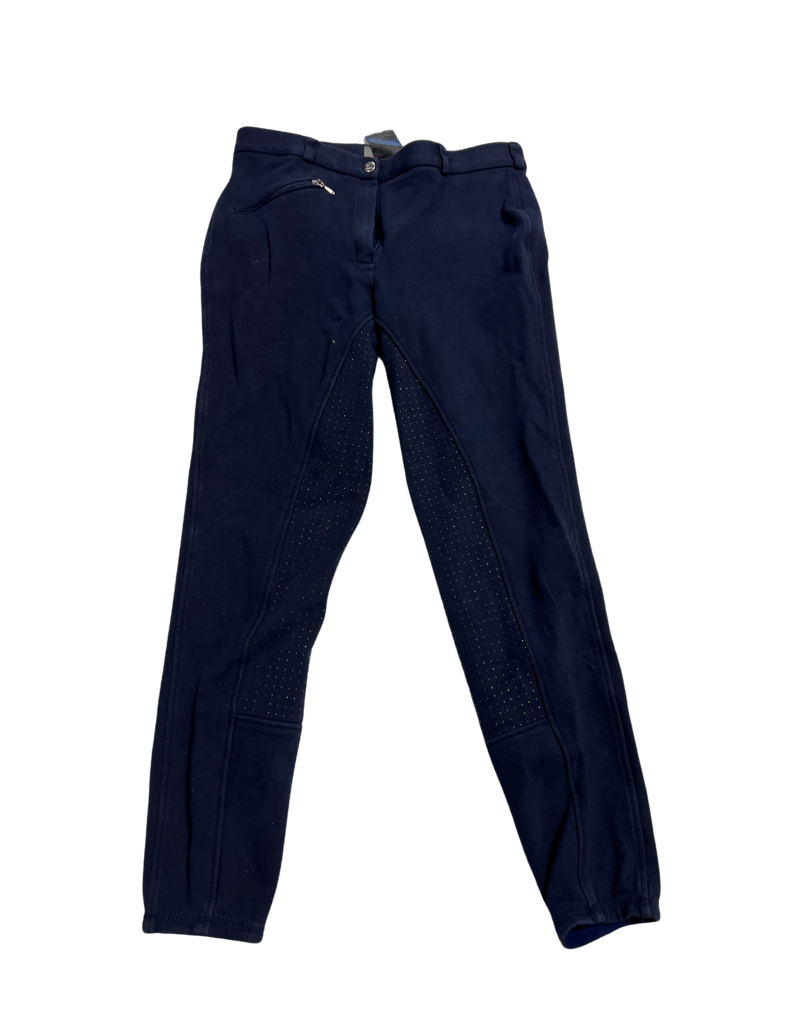 Horze Silicone Full Seat Breeches Navy 26