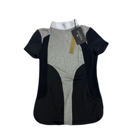 Equiline Carol Show Shirt Black/Gray Medium (new)