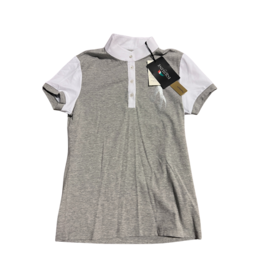 Equiline Moira Polo Shirt Melange Gray Medium (new)
