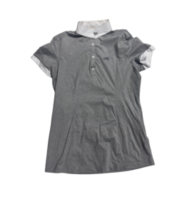 Equiline Allie Show Shirt Light Gray Medium