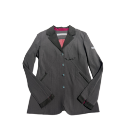 Animo Show Coat with Zipper Pockets Taupe Medium (46)