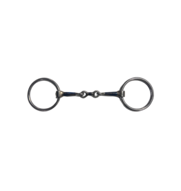 Loose Ring French Link Blue Steel Bit 5.5"