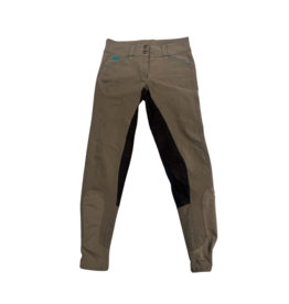 Piper Smartpak Full Seat Breeches Tan/Brown 24L