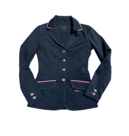 QHP Competition Jacket Navy/Red Small