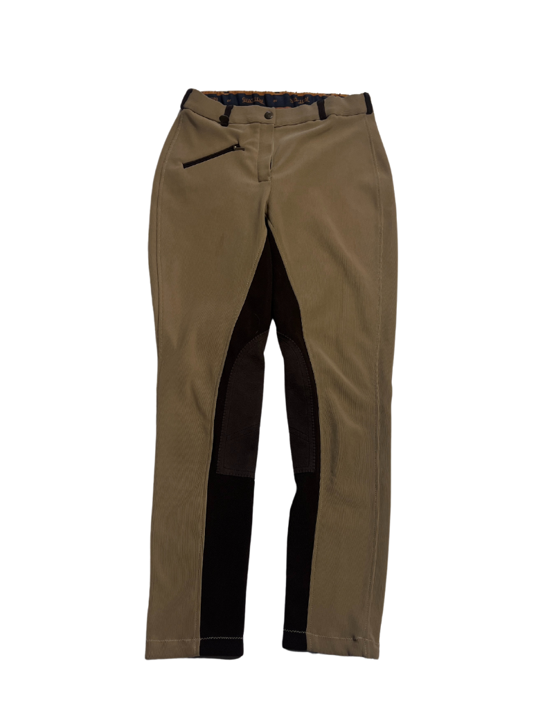 Ovation Knee Patch Breeches Tan/Brown 28