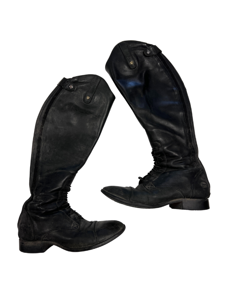 Ariat Heritage Field Boots Black 9.5 Med/Full