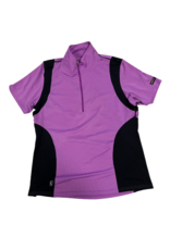 Kerrits Quarter Zip Short Sleeve IceFil Shirt Purple Large
