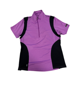 Kerrits Quarter Zip Short Sleeve IceFil Shirt Purple Large