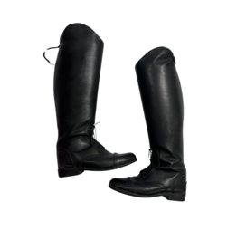 Devon Aire Field Boots Black 8.5 Wide