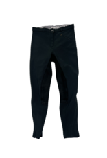 Trainer's Choice Leather Full Seat Breeches Black 30
