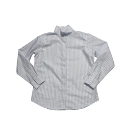 Tailored Sportsman Button Up Show Shirt White/Stripe 10