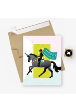 Hunt Seat Paper Co Birthday Parade Card